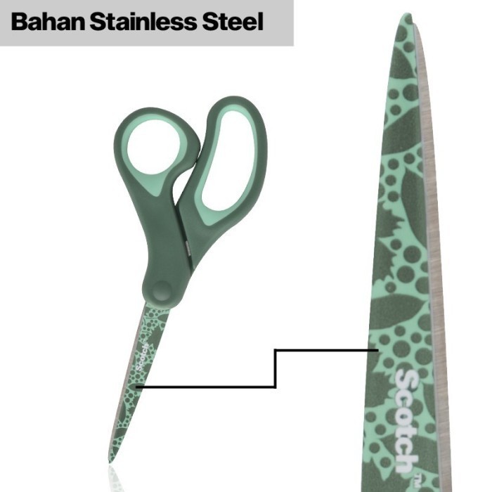 

3M SCOTCH GUNTING SEKOLAH SERBAGUNA STUDENT SCISSORS 7 INCH 1427S BEST PRODUK TERMURAH