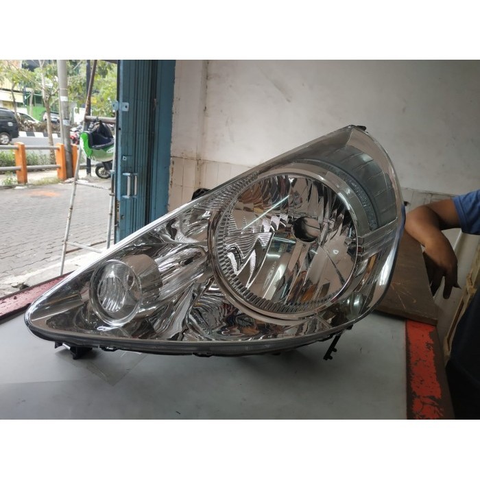 BARU HEAD LAMP LAMPU BESAR KANAN KIRI JAZZ GD3 2004 2005 2006 2007