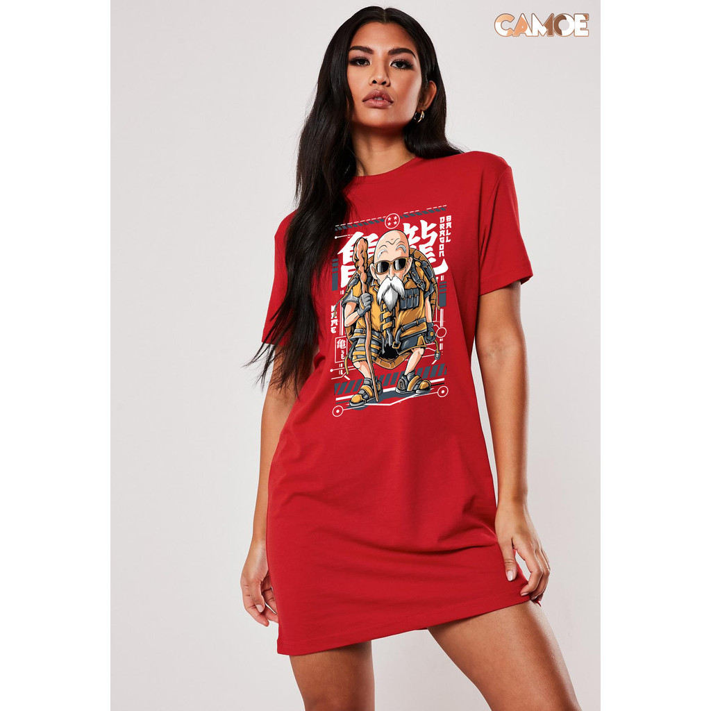 Tshirt Dress kaos Dragon Ball Master Roshi