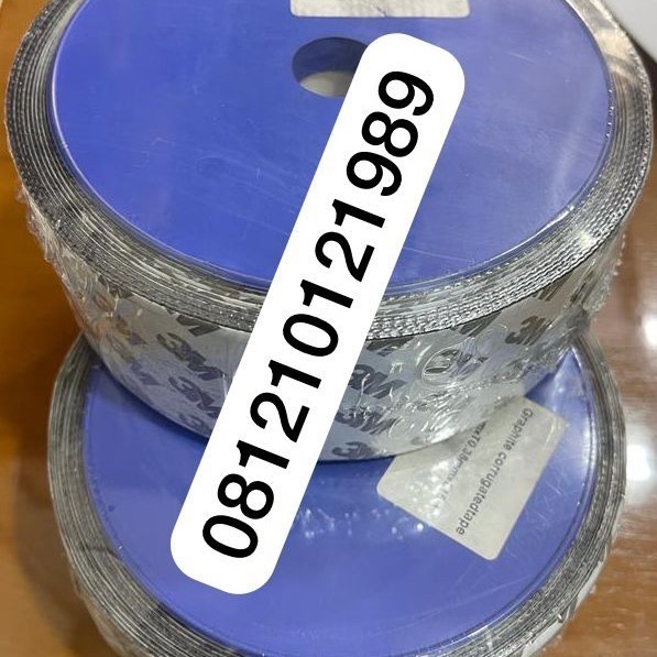 

HRG DISKON Graphite tape / Graphite Pita 50 mm x 0. 4 mm x 15 meter with adhesive