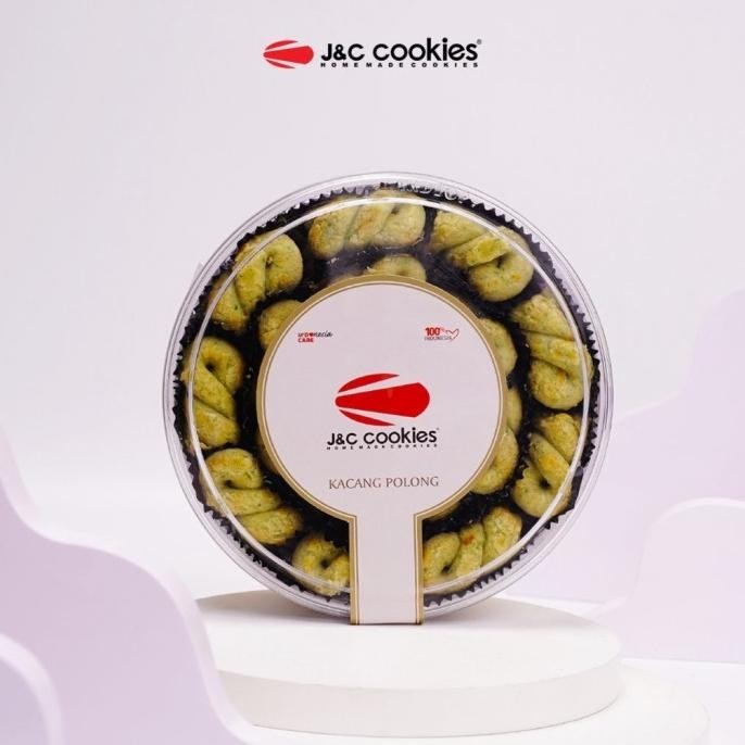 

New Kue Kering Kacang Polong Jnc J&C Cookies Reguler Pengiriman Cepat