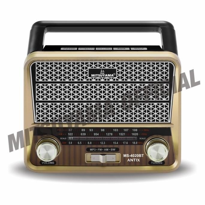 Radio Jadul Fm Am Sw Rodja Mitsuyama Radio Antik Aux Input Radio Usb