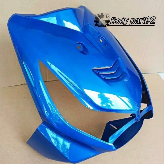 COVER FRONT PANEL TAMENG TEBENG LAMPU DEPAN BEAT KARBU