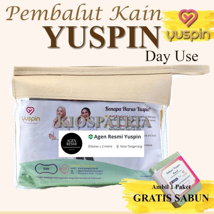 Yuspin Day Use Pembalut Kain Anti Iritasi Pembalut Kain Sehat Hemat