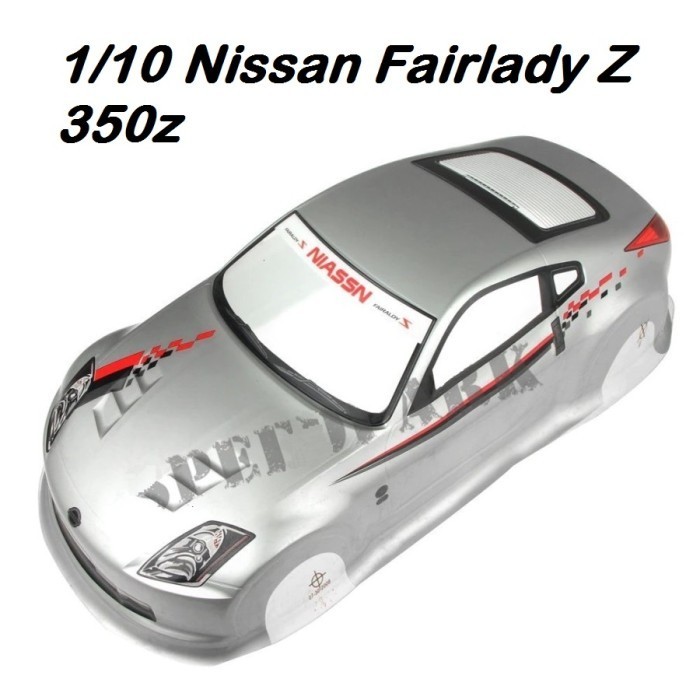 Body shell Nissan Fairlady Z 350z 1/10 Rc Car Drift Touring Rally