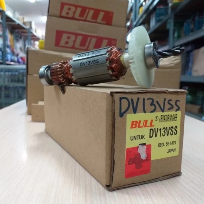 ARMATURE HITACHI DV13VSS ANGKER MESIN BOR HITACHI DV 13 VSS BULL