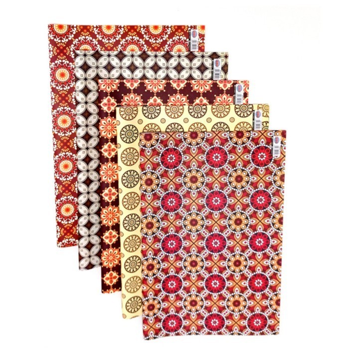 Grosir Kertas Kado Batik Sinar Dunia / Sidu / 50 Lembar