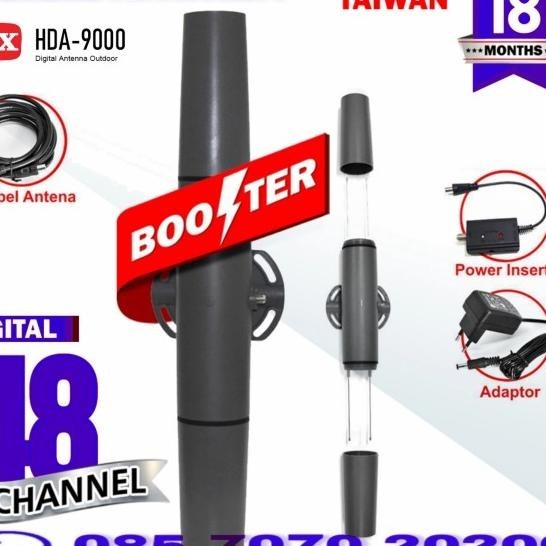 Berkualitas| PX HDA9000 ANTENA INDOOR OUTDOOR TV DIGITAL TV BEST TYPE PX HDA 9000