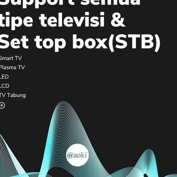 Berkualitas| Aoki Antenna TV Digital Indoor Outdoor HDTV Booster