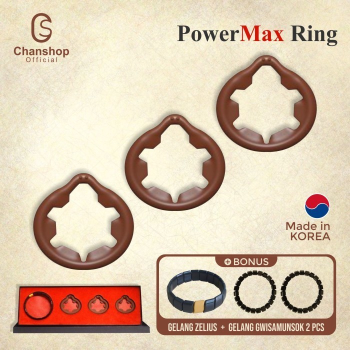 [READY STOCK] Powermax Ring - Alat Terapi Kesehatan Vital Pria