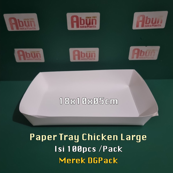 PAPER TRAY ERGOPAK LARGE ISI 100PCS