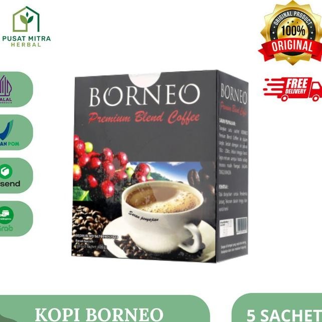 

Baru Kopi Borneo - 1 Box Isi 5 Sachet Kode Ql 193
