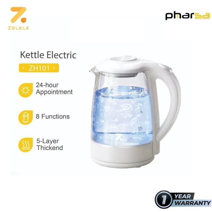 Zolele Zh101 Kettle Listrik 2L Pemanas Air Listrik  Electric  Kualitas Premium