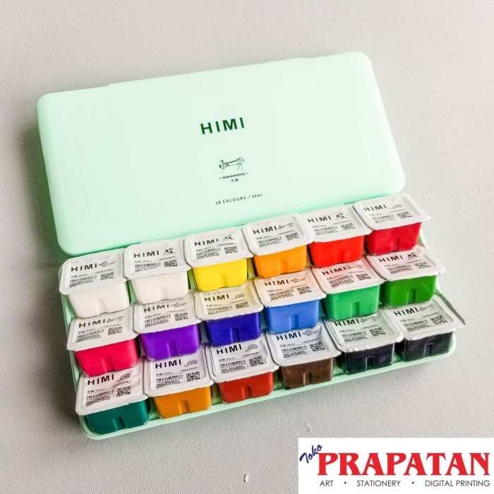

Miya Himi Gouache18 Warna 30 Ml