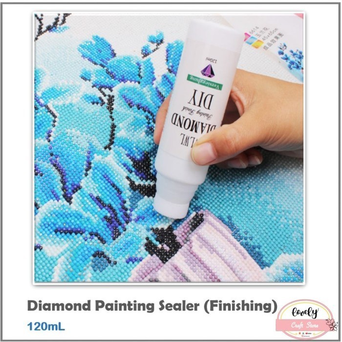 

Diy Diamond Painting Finishing Seal, Hold & Brighten Shine Effect