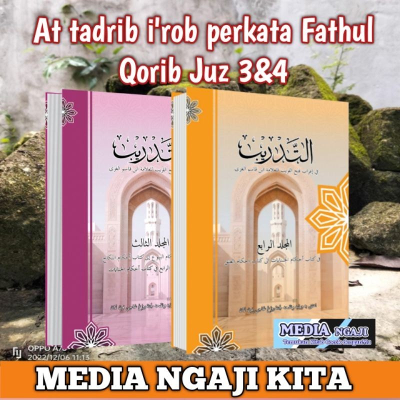 At tadrib i'rob perkata Fathul Qorib praktek baca kitab kuning