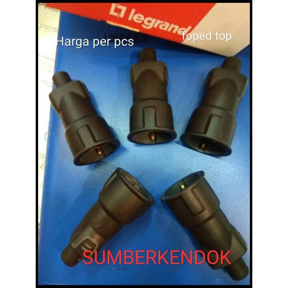 TERMURAH LEGRAND MOBILE SOCKET RUBBER 16A IP44 COLOKAN KONTRA STEKER KARET 