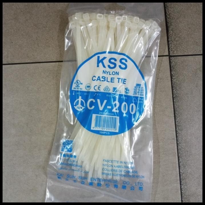 

HOT DEAL KABEL TIES KSS CV 200 PUTIH !!!!