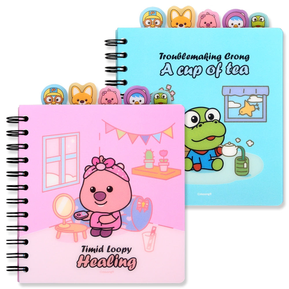 

PORORO Buku Catatan Karakter PP Index Note Lucu Asli Korea