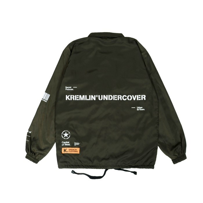 Kremlin Coach Jacket Green Army - Undercover
