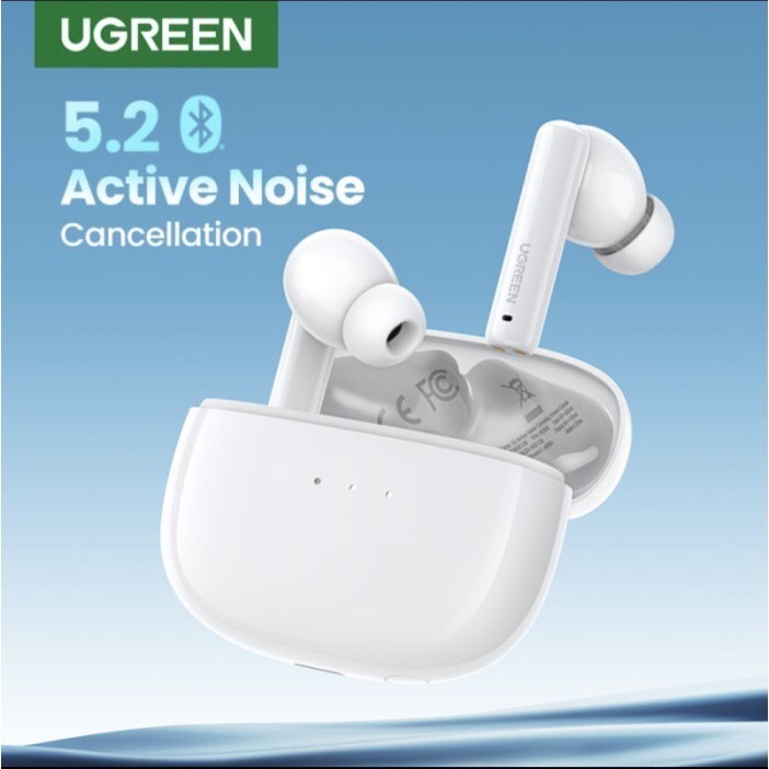 Ugreen Hitune T3 Tws Anc Wireless Bluetooth 5.2 Earphone With Mic