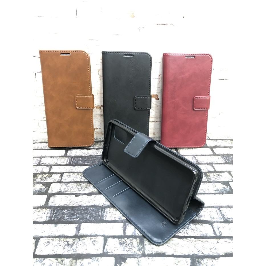 Flip Cover Samsung A51 Sarung Buku Dompet Case Casing Flip