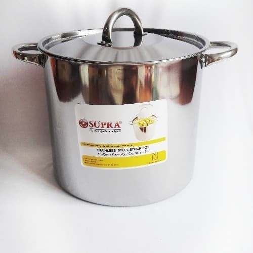 SUPRA Stockpot 40 qt Stockpot panci 37.8L Panci Stockpot POLOS