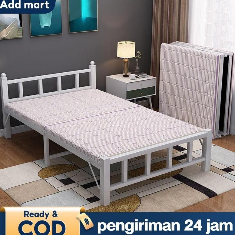 Ranjang Lipat Kasur Lipat Folding Bed Kasur Lipat Ranjang Lipat Folding Bed Portable