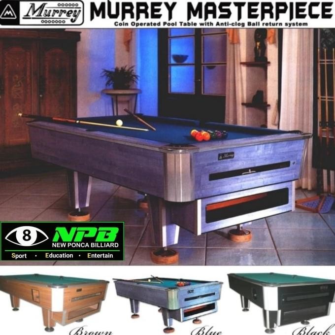 READY MURREY MASTERPIECE 7 FEET COIN |BILLIARD|MEJA |7FEET|BILLIYARD HARGA KHUSUS