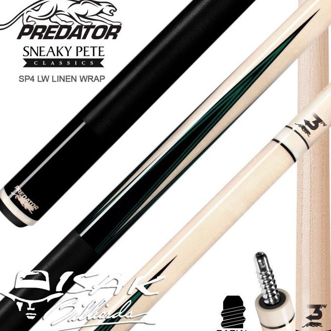 TERBAIK PREDATOR SP8 CLASSIC LW CUE | RADIAL LINEN SNEAKY PETE STICK BILLIARD BEST SELLER