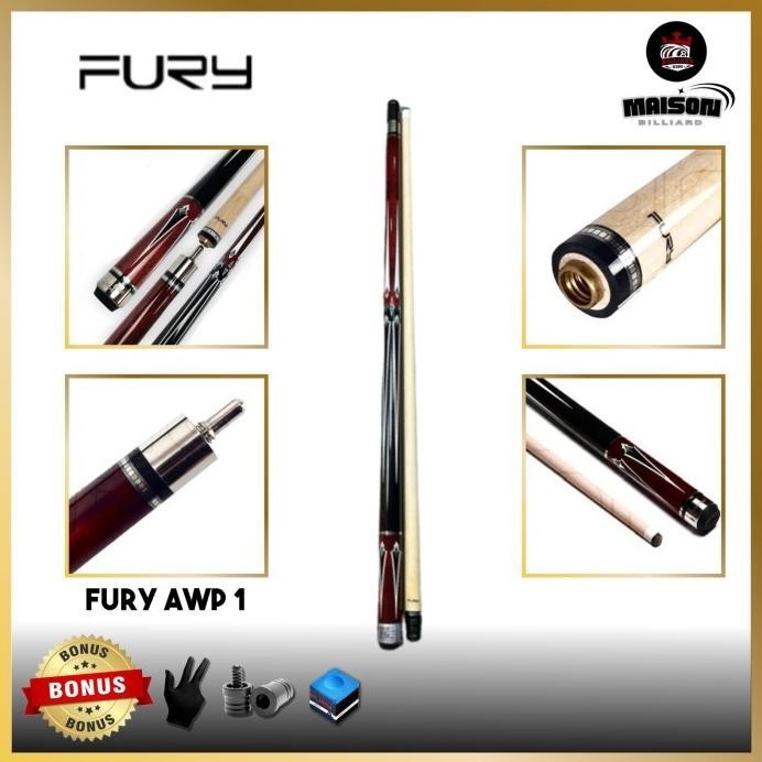 TERBARU STIK BILLIARD FURY AWP 1 - STICK BILLIARD FURY AWP  GARANSI