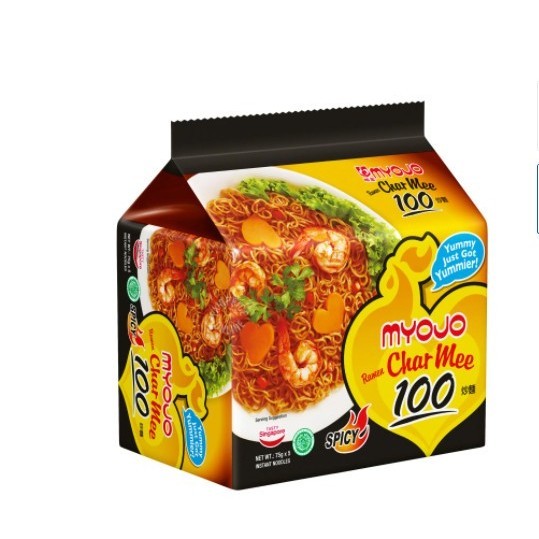 

Myojo Instant Noodle Ramen Charmee 5 X 75 Gr