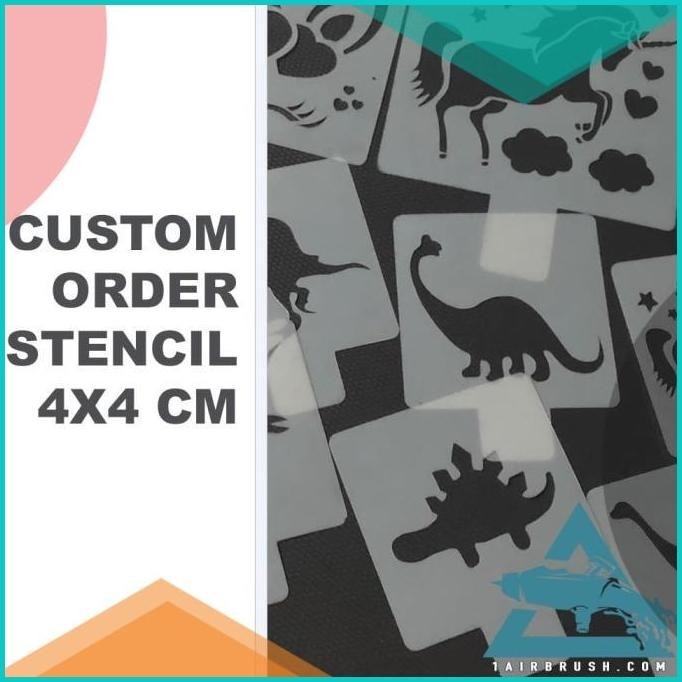 

order stencil custom 4x4 16pcs 19F3B2024 suku cadang