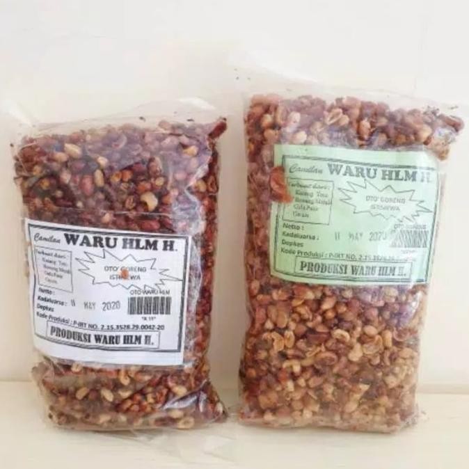 

KACANG OTOK ASLI KHAS MADURA (Snack Peanut Makanan Ringan Oleh Oleh In