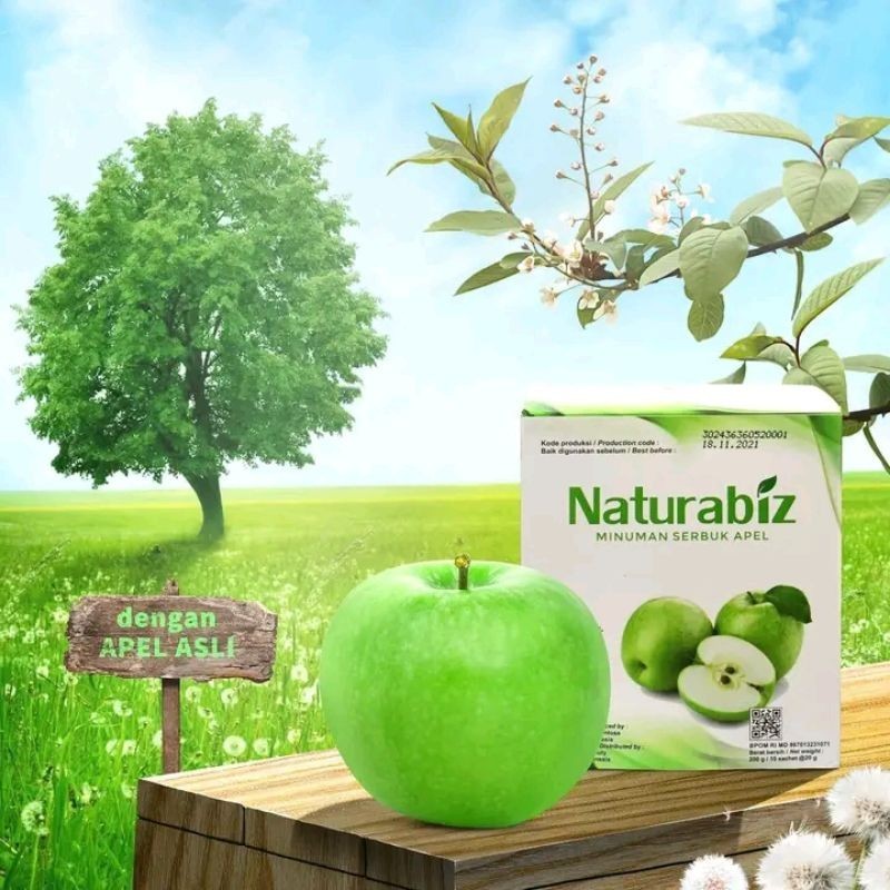 

NaturaBiz By NaturaWorld Minuman Serbuk apel untuk program diet & kesehatan 100% ORIGINAL