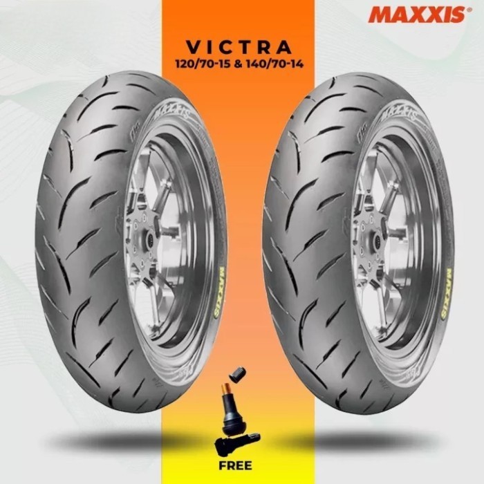 PAKET BAN MOTOR XMAX X MAX 250 FORZA MAXXIS TUBLESS 1 SET ORIGINAL