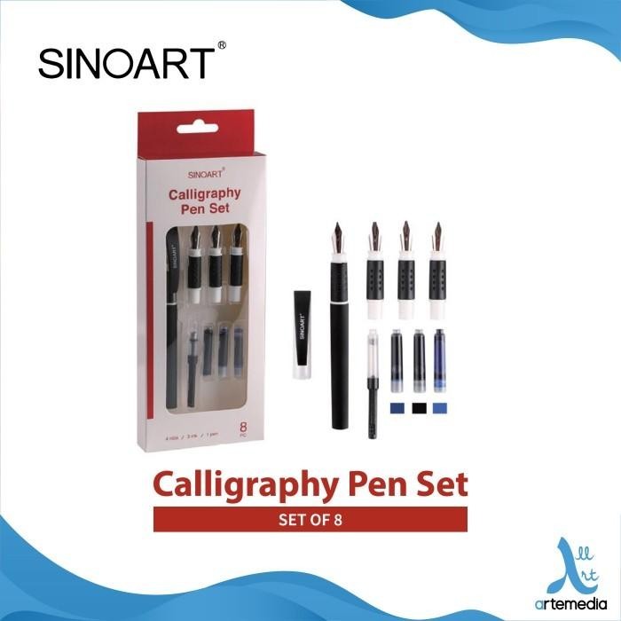 

Pena Kaligrafi Sinoart Calligraphy Fountain Pen Set Best Seller
