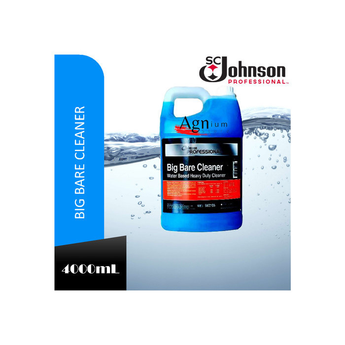 SC Johnson Big Bare - Cairan Pembersih untuk Oli & Grease 4 Liter
