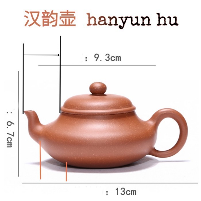 Zisha yixing purple clay chinese kungfu tea pot teko teh aneka model