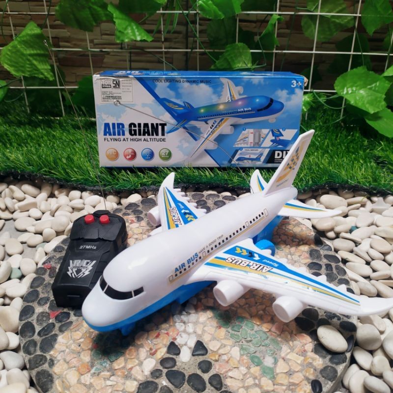 RC Pesawat Terbang - Mainan Remote Control Anak Edukatif Remot Kontrol