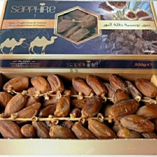 

Kurma Tunis Sapphire 1 Dus - (12 Pack x 500gr) - Kurma Tangkai