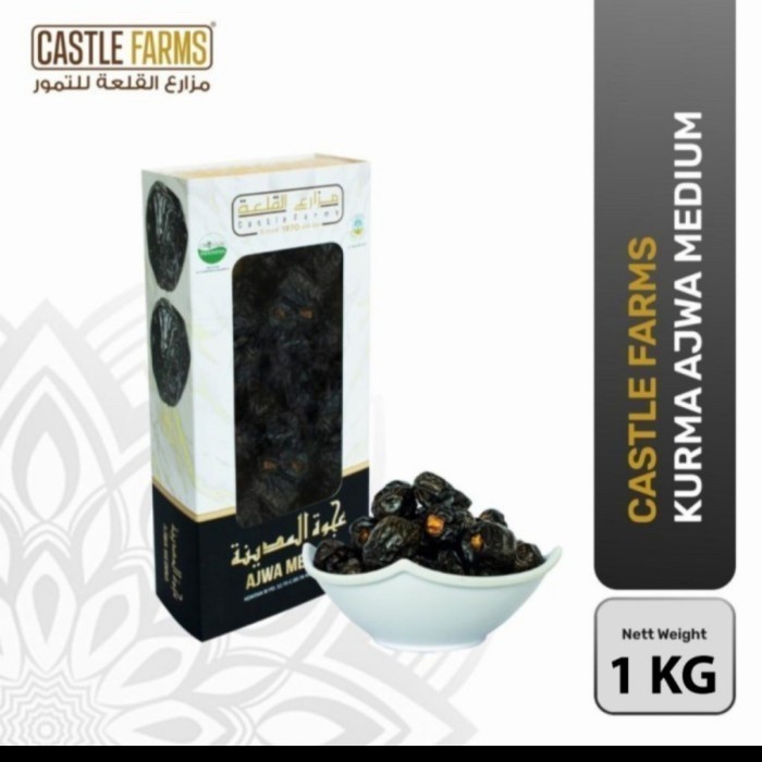 

Kurma Ajwa Organic 1kg Original kurma Nabi