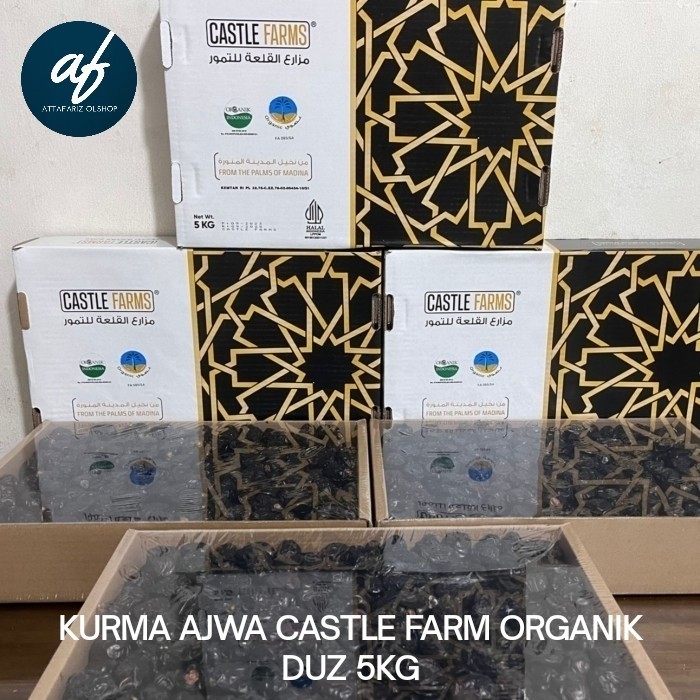 

Kurma Ajwa Castle Farm Organik Jumbo 5Kg