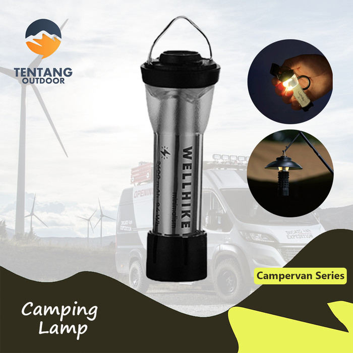 Lampu Camping WELLHIKE Lampu Tenda Hanging Tent Lamp Hiking Outdoor