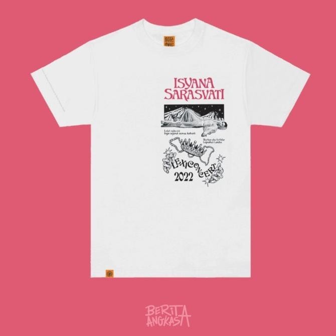 T-Shirt Isyana Sarasvati - "Lexiconcert Surabaya City Series"