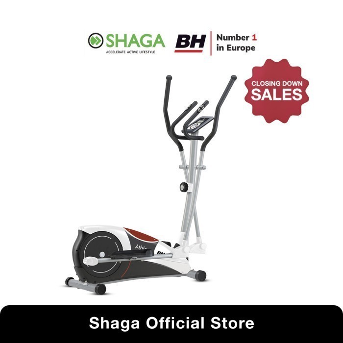 Shaga BH Athlon G2334N Elliptical Bike - Mesin Latihan Kardio dan Stamina