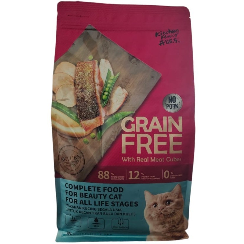 Kitchen Flavour Beauty cat food 500gr 500 gr - repack