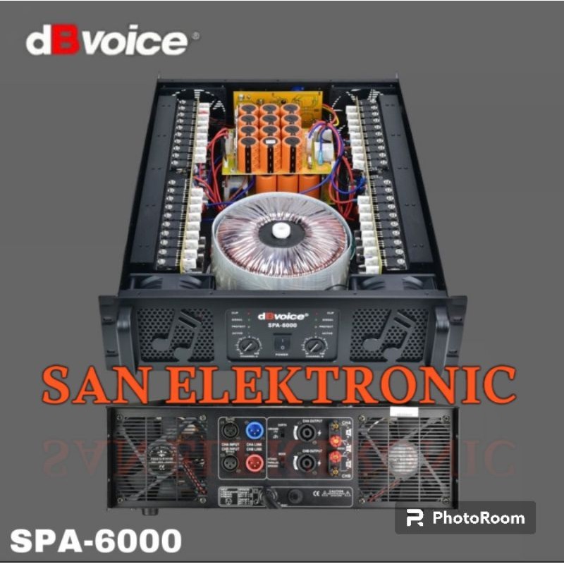 Power dB Voice SPA 6000 Original Amplifier dbvoice SPA6000 Class GB