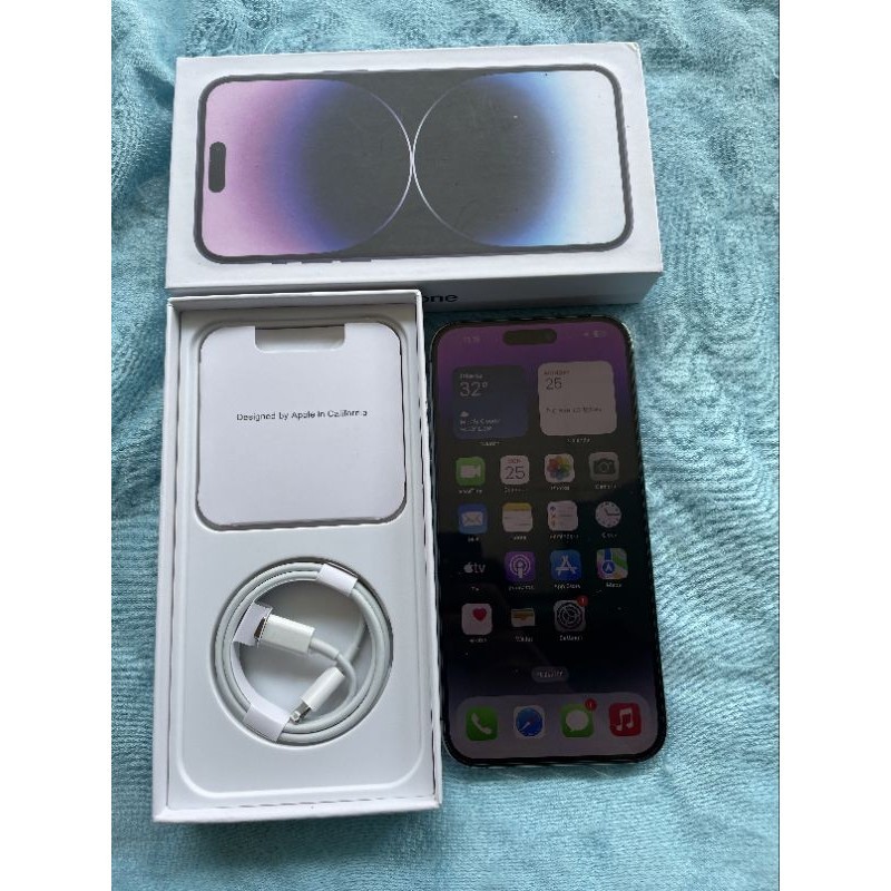 iPhone 14 Pro Max iBox 128GB Purple  MULUS NO MINUS