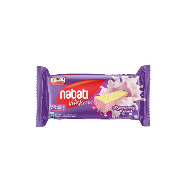 

NABATI VITAKRIM RASPBERRY YOGHURT 122 GR